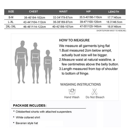 Matching Shorts Couple Oktoberfest Costumes