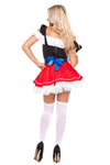 Women's Premium Oktoberfest Beer Maid Costume – German Wench Fancy Dress for Halloween