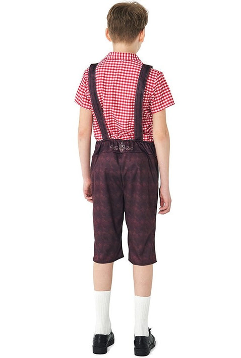 The Lads: Premium Boys Lederhosen Oktoberfest Costume