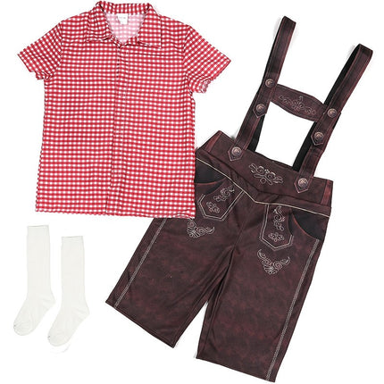 The Lads: Premium Boys Lederhosen Oktoberfest Costume