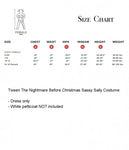 Premium The Nightmare Before Christmas Tween Girl Sassy Costume for Sally