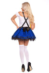 The Saskia (Blue) Premium Oktoberfest Beer Maid Costume Blue