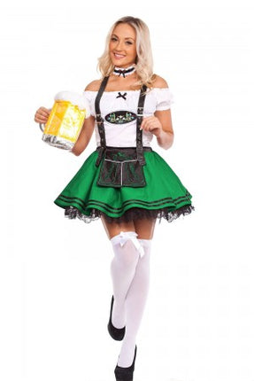 Popular Oktoberfest Green Couple Costume