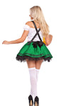 The Saskia (Green) Premium Oktoberfest Beer Maid Costume Green