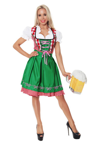 PREMIUM Ich Liebe Dich- Ladies Oktoberfest Wench Heidi Costume