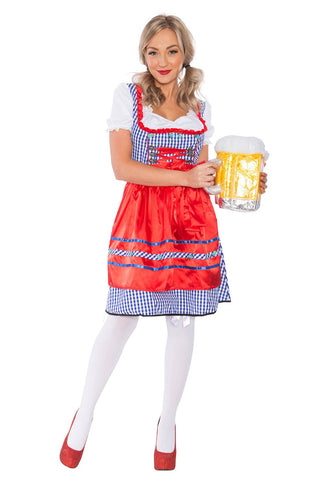 The Edith: Premium Ladies Beer Maid Wench Costume Oktoberfest Gretchen German Fancy Dress Halloween