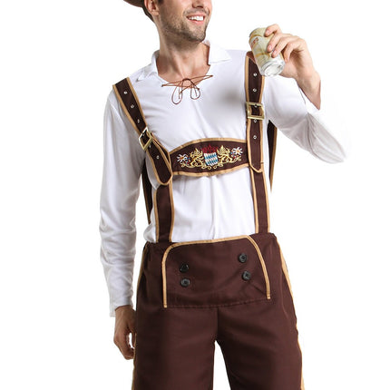 The Henry: Premium Men's Lederhosen Oktoberfest Costume