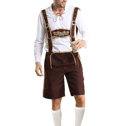 The Henry: Premium Men's Lederhosen Oktoberfest Costume