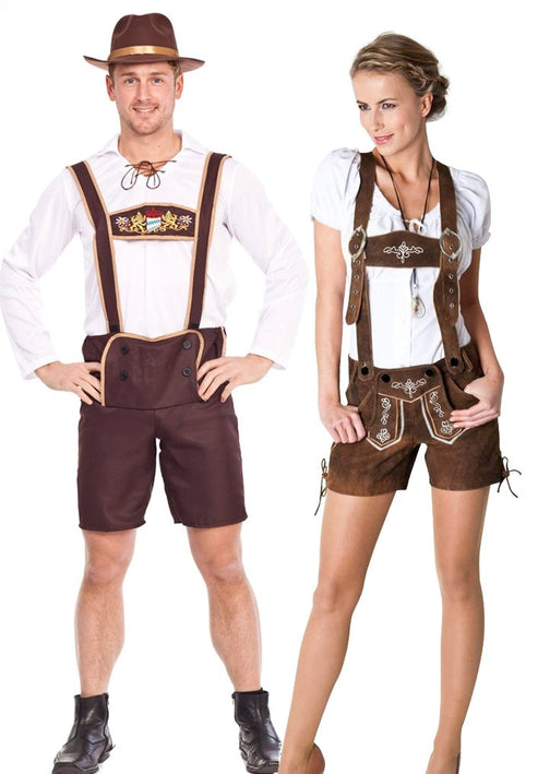 Premium Matching Couples Oktoberfest Costume