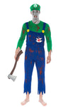 Premium Halloween Zombie Bloody Costume for Adults