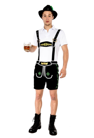 Premium Mens Lederhosen Oktoberfest German Costume