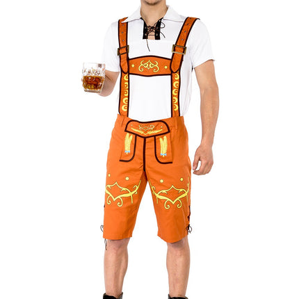 The Fredrich: Premium Men's Lederhosen Oktoberfest Costume