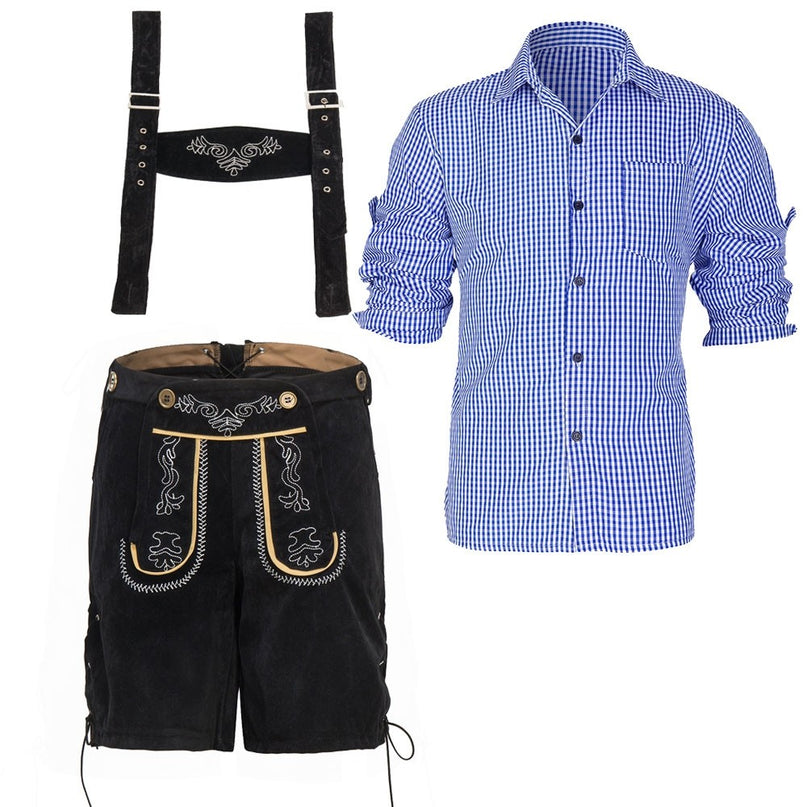 The Karlsberg: Premium Mens Lederhosen Oktoberfest Costume