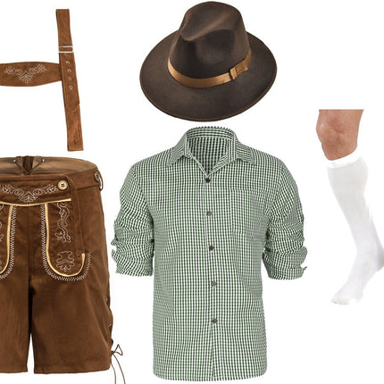 The Klaus: Premium Lederhosen German Costume