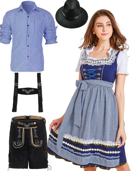 Oktoberfest Classic Couple Costumes