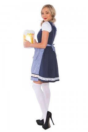 Oktoberfest Alpine Beer Maid Vintage Couple Costume