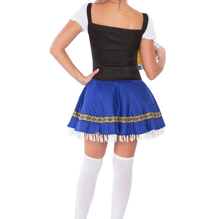 The Blue Rita: Premium Ladies Oktoberfest Beer Maid Costume