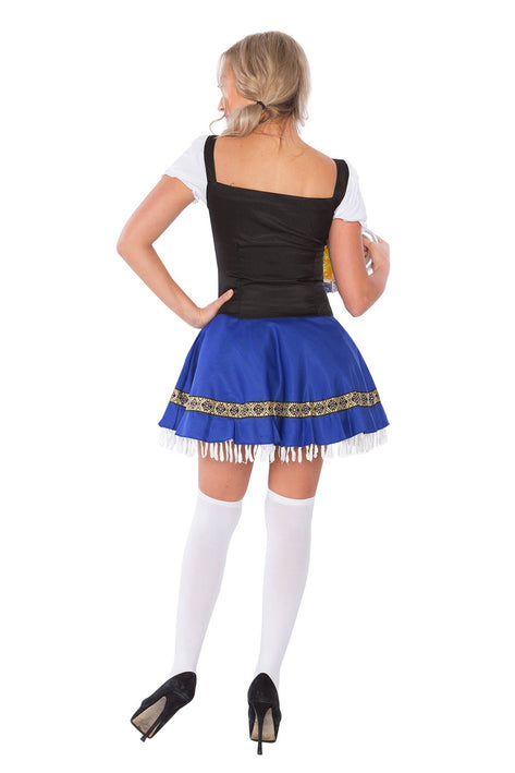 The Blue Rita: Premium Ladies Oktoberfest Beer Maid Costume