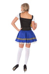 The Blue Rita: Premium Ladies Oktoberfest German Bavarian Beer Maid Costume