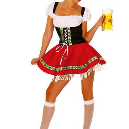 The Red Hanna: Premium Ladies Oktoberfest Dress
