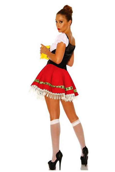 The Red Hanna: Premium Ladies Oktoberfest Dress