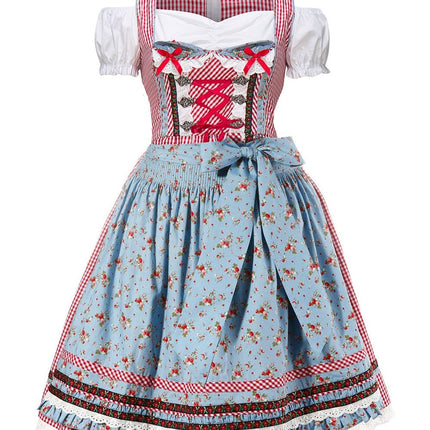 Oktoberfest Couple Lederhosen & Dirndl Costumes