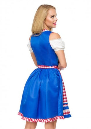 Oktoberfest Blue German Couple Costumes