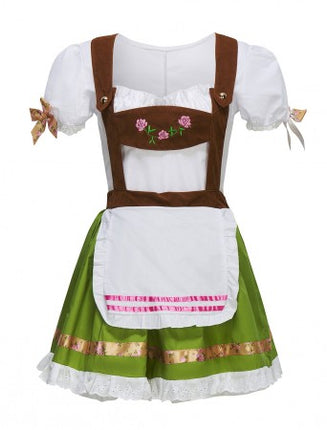 Oktoberfest Green Matching Couple Costumes