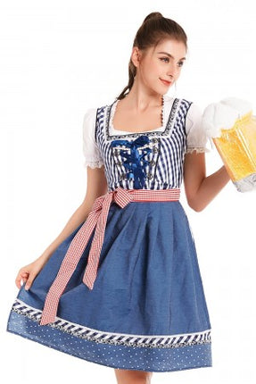 Oktoberfest German Wench Couple Costumes