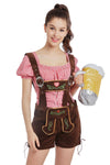 PREMIUM Couple Beer Maid Bavarian Lederhosen Costume