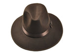 Premium Brown Oktoberfest Cowboy Gangster Hat