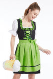 Oktoberfest Lederhosen German Couple Beer Green Costume