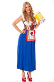 Premium Octoberfest German Beer Maid Costume