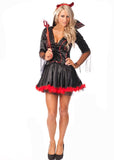 Premium Devil Fancy Halloween Dress Costume