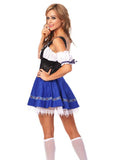 The Blue Lulu: Premium Blue Oktoberfest Beer Maid Inspired Halloween Costume